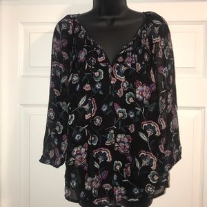Sheep floral blouse